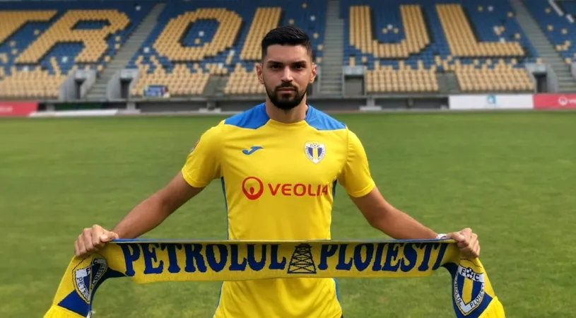 Petrolul a semnat cu un atacant bosniac de aproape 2 metri! Senad Jarovic a evoluat până acum în Slovacia, Slovenia și Danemarca