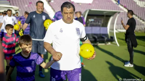 VIDEO | Romulus Buia s-a întors pe terenul de fotbal la 52 de ani! ”Figo din Banat” a redebutat într-o competiție oficială și a marcat