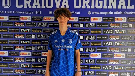 Adrian Mititelu pune mare accent pe viitorul alb-albaștrilor. Încă un tânăr de mare perspectivă a semnat cu U Craiova 1948!