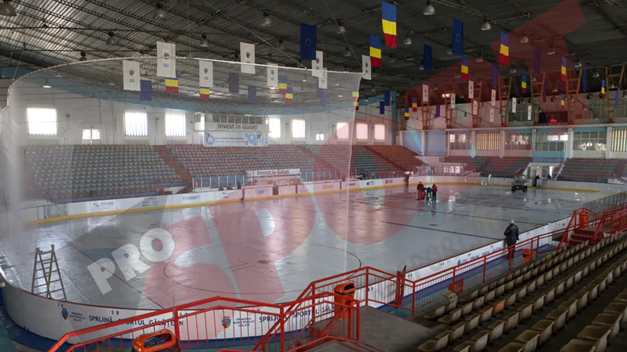 Meciul de FedCup al României cu Spania mărește capacitatea patinoarului din Galați. 500 de bilete sunt cu dedicație. 