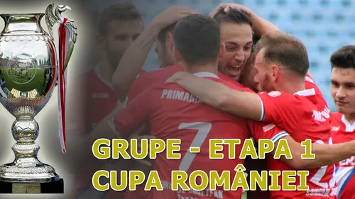 Cupa României, faza grupelor | Chindia se face de râs la Ocna Mureș, în fața unei echipe din Liga 3. FC Voluntari și FC Botoșani au trecut la limită de divizionare secunde