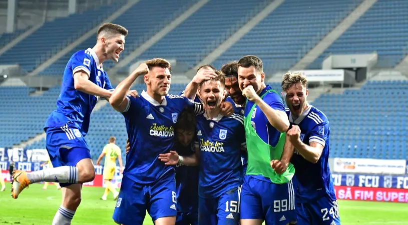 ”FC U” Craiova s-a detașat în play-off după victoria cu CS Mioveni, dar Eugen Trică rămâne precaut: ”Șansele la promovare, hai să spunem că au crescut puțin, la un 55-60 la sută.” Artizanul succesului și motivul pentru care antrenorul se simte inspirat