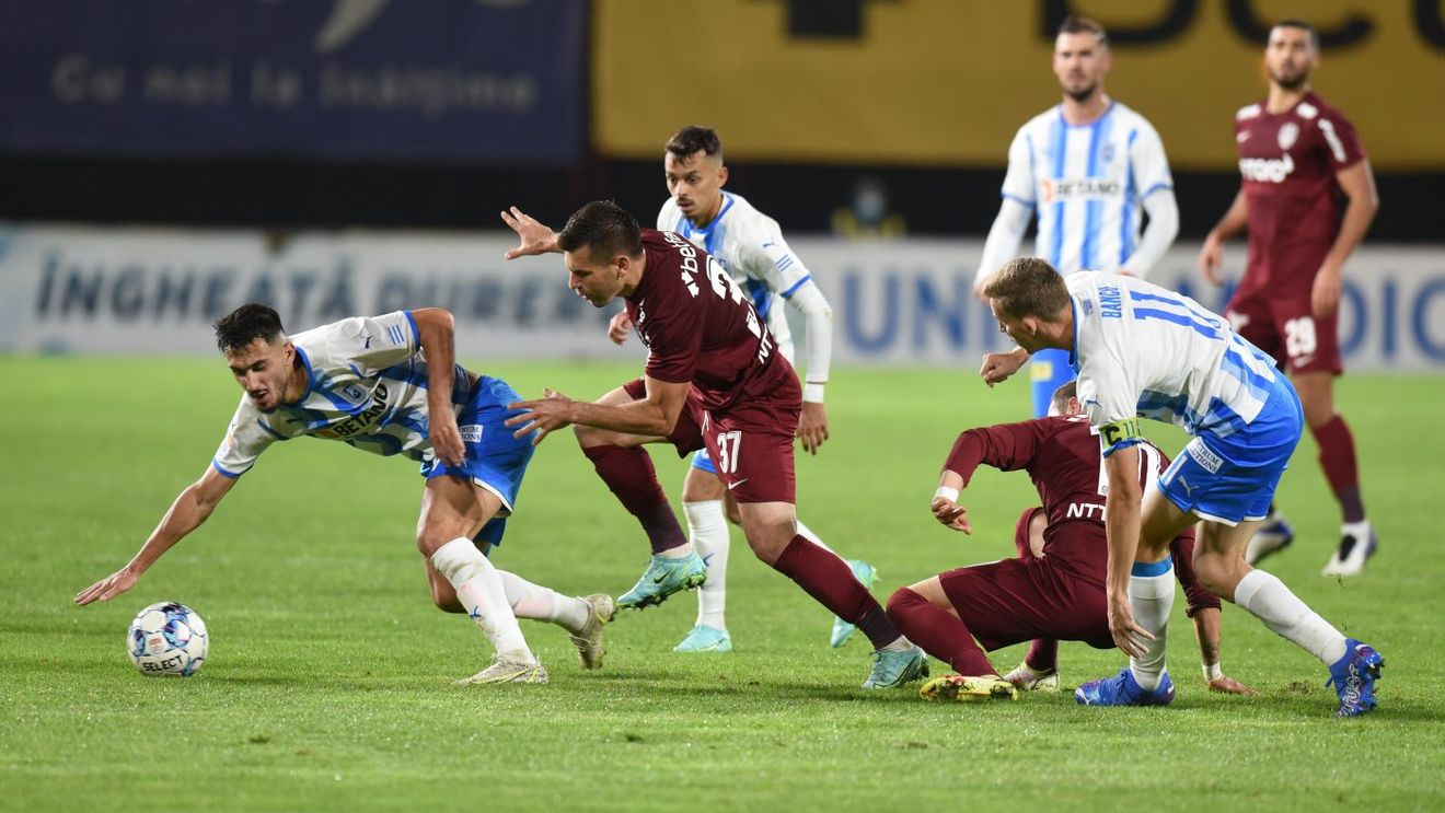 CFR Cluj - Universitatea Craiova 1-0 | Burcă le aduce victoria ardelenilor! Trupa lui Laurențiu Reghecampf e la pământ | VIDEO