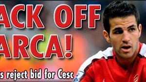 "Back off, BarÃ§a!" Arsenal a refuzat oferta pentru Fabregas!