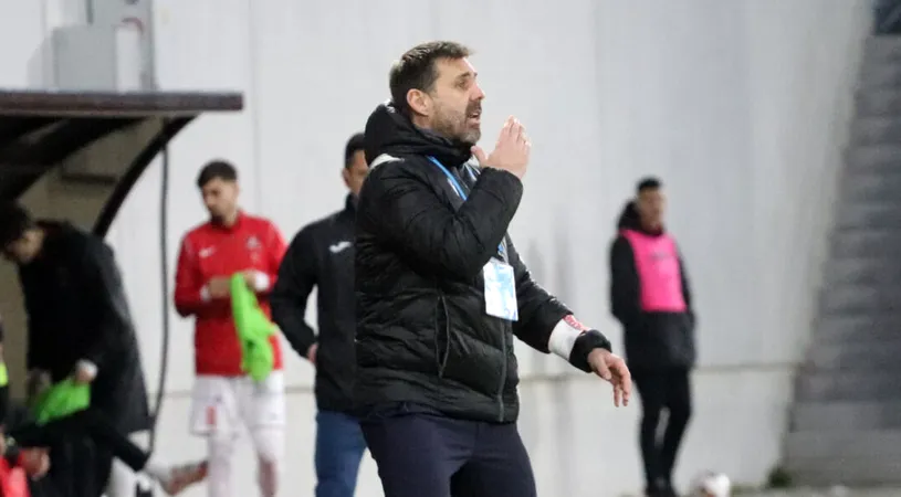 Zeljko Kopic dă de pământ cu jucătorii săi după Hermannstadt - Dinamo 3-0: „Am avut probleme, e greu să ai rezultate când joci așa!”
