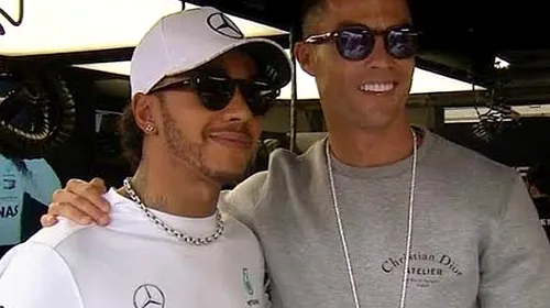 Lewis Hamilton, pe urmele lui Cristiano Ronaldo! Campionul mondial și-a afișat „pătrățelele” pe Instagram. CR7, reacție virală: „Nu ești chiar cum sunt eu” | VIDEO