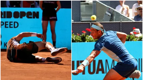 Rafael Nadal, răpus de tânărul minune Carlos Alcaraz în sferturi la Madrid! Incidente în timpul meciului | GALERIE FOTO