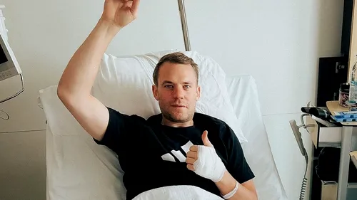 Manuel Neuer a plecat de la Cupa Mondială direct la schi și și-a rupt piciorul! Vedeta lui Bayern Munchen va rata restul sezonului: „Mă doare să știu asta!”