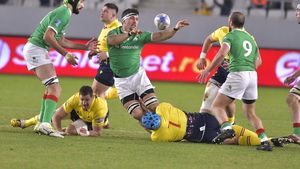 Vom avea România-Portugalia la rugby, în februarie 2024, pe stadionul Arcul de Triumf! Lusitanii au fost revelația actualei ediții a Cupei Mondiale