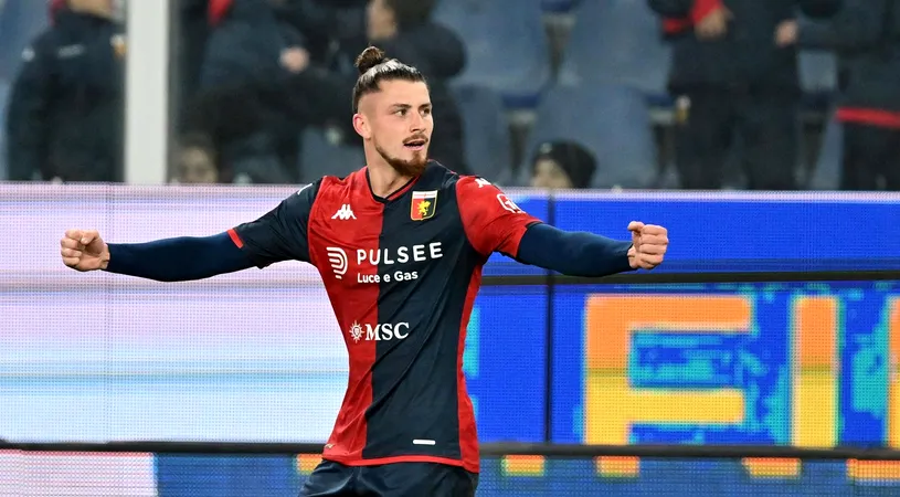 Radu Drăgușin, la primul gol în Serie A! Românul a tras cu exteriorul, cu sete, și a adus victoria în Genoa - Verona