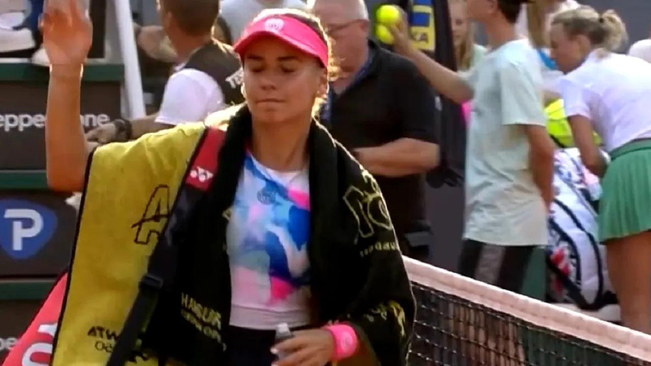 Irina Bara, învinsă greu de Anett Kontaveit în primul tur la Hamburg! Românca a ținut-o în șah pe a doua jucătoare a lumii | VIDEO