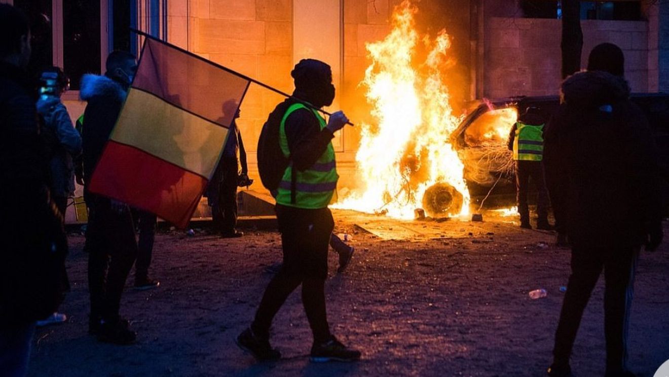 FOTO | "Înfricoșător!". Lumea tenisului, marcată de protestul de la Paris