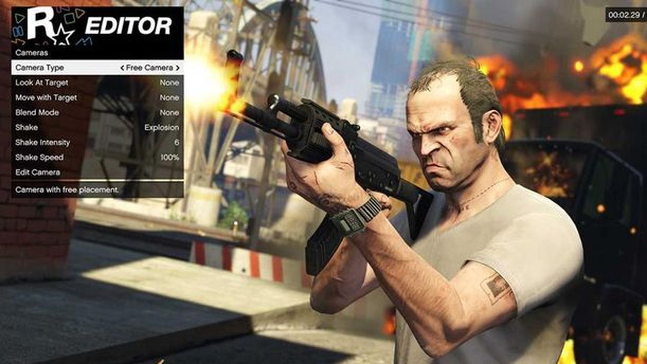 GTA V pentru PC: cum arată editorul video din joc