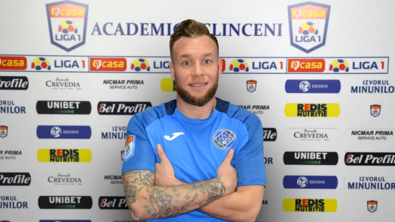 Academica Clinceni l-a transferat pe „Micul Pitbull”! Thibault Moulin a semnat cu echipa lui Ilie Poenaru: „Trebuie să joci bine, dar să și lupți!” | VIDEO