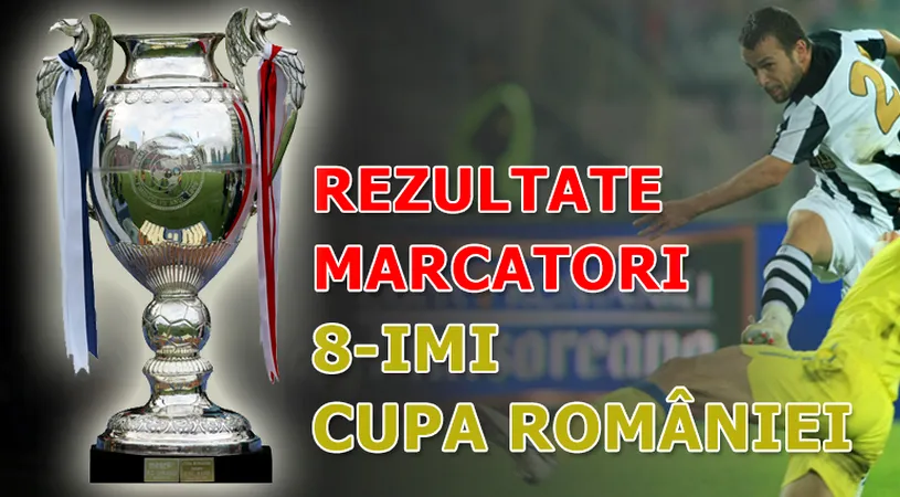 Cupa României - optimi | FC Hermannstadt și FCSB, primele echipe care se califică în sferturi. CS Mioveni și ”U” Cluj n-au făcut față adversarilor din Liga 1