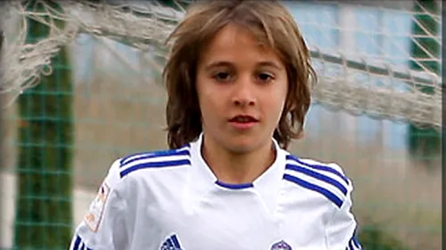 Încă un junior de excepție!** David Vraciu este coleg cu fiul lui Zidane la Real Madrid