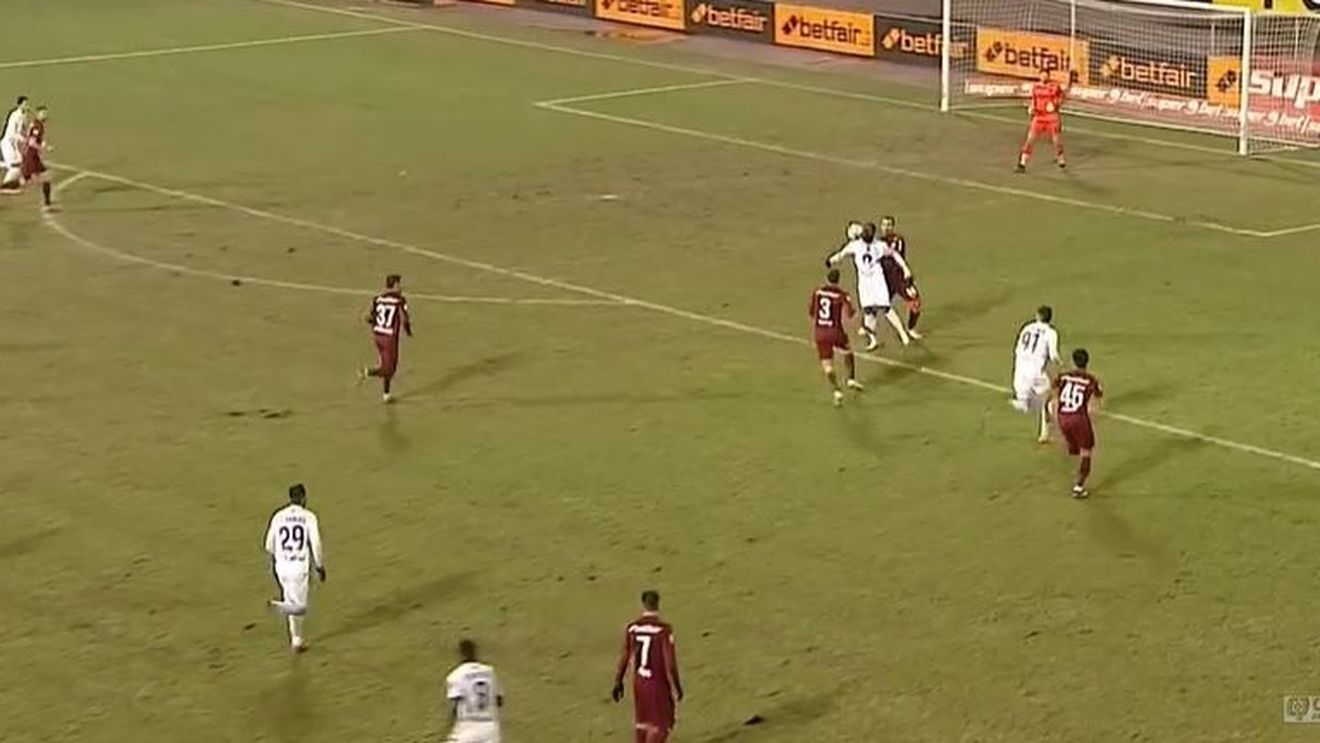 Gaz Metan - CFR 0-1! Video Online în etapa 24 a Ligii 1! Edi Iordănescu, salvat de Omrani! Clujenii egalează FCSB