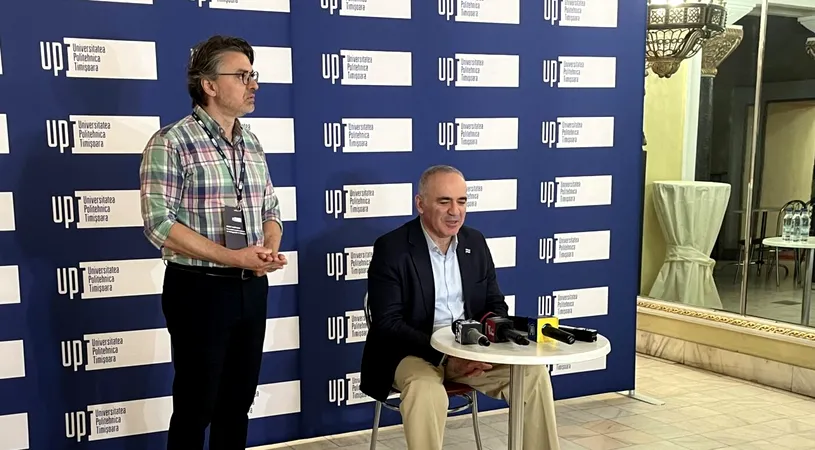 Marele șahist Garry Kasparov la Timișoara despre situația din Ucraina: „Occidentul greșește mizerabil”. Ce ar vrea să facă Joe Biden