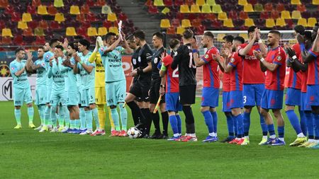 Decizie neașteptată la pauza meciului FCSB - UTA! Atacantul convocat pentru barajul cu Turcia, înlocuit la 0-0