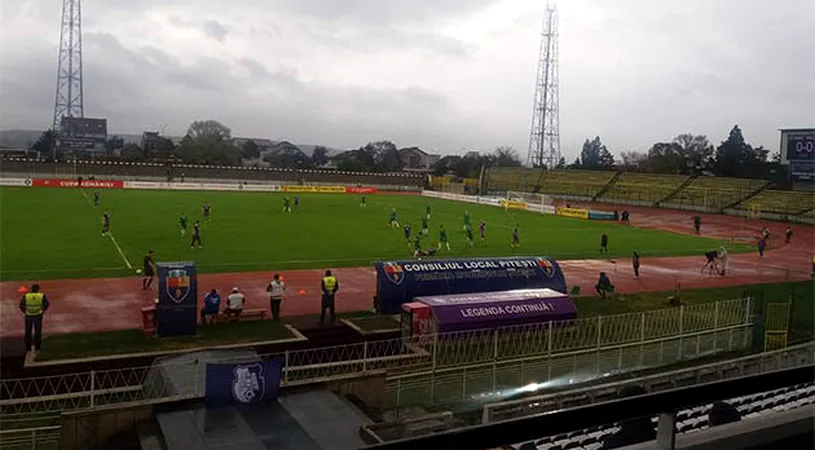 FC Argeș n-a reușit surpriza cu CSM Poli Iași, chiar dacă a condus în fața echipei de Liga 1.** Piteștenii au cedat în finalul meciului și au fost eliminați din Cupă
