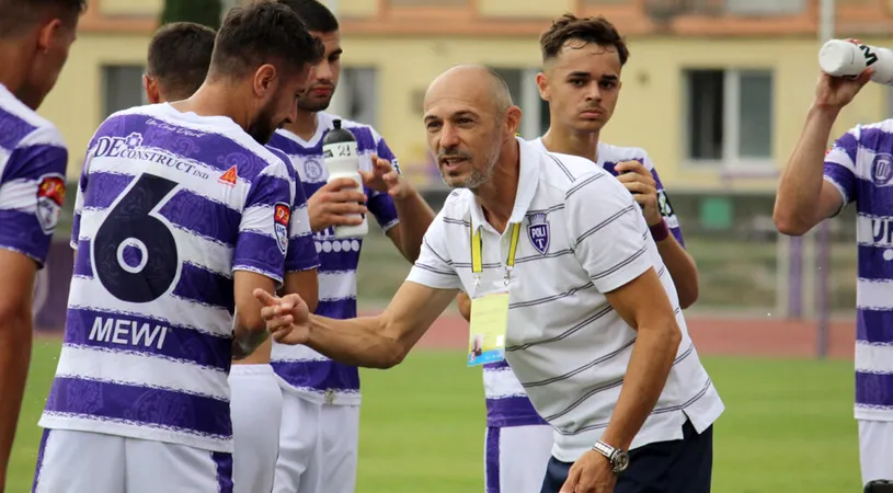 Poli Timișoara, egală cu FC Brașov, chiar dacă a jucat jumătate de oră în superioritate. Bogdan Andone e mulțumit: ”Am avut atitudine, am avut determinare. Chiar nu am ce să le reproșez”