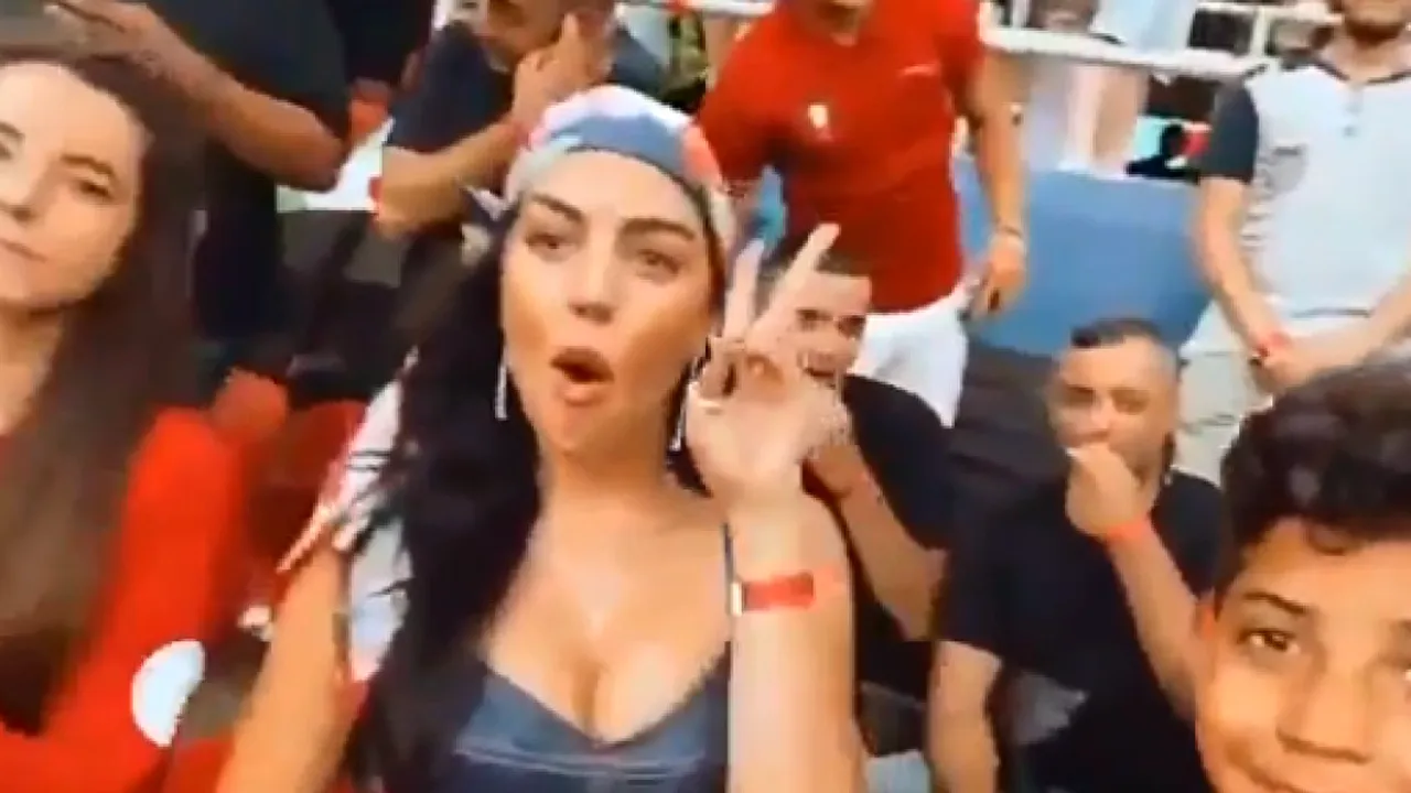 Georgina Rodriguez a făcut spectacol pe stadion la meciul Portugalia - Franța 2-2. Cum a fost surprinsă iubita lui Cristiano Ronaldo | VIDEO&FOTO