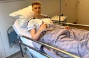 Imaginea care le-a înghețat fanilor FCSB sângele în vene: Tavi Popescu, pe patul de spital! Vestea e, totuși, bună: operația a reușit și fotbalistul va reveni mai puternic