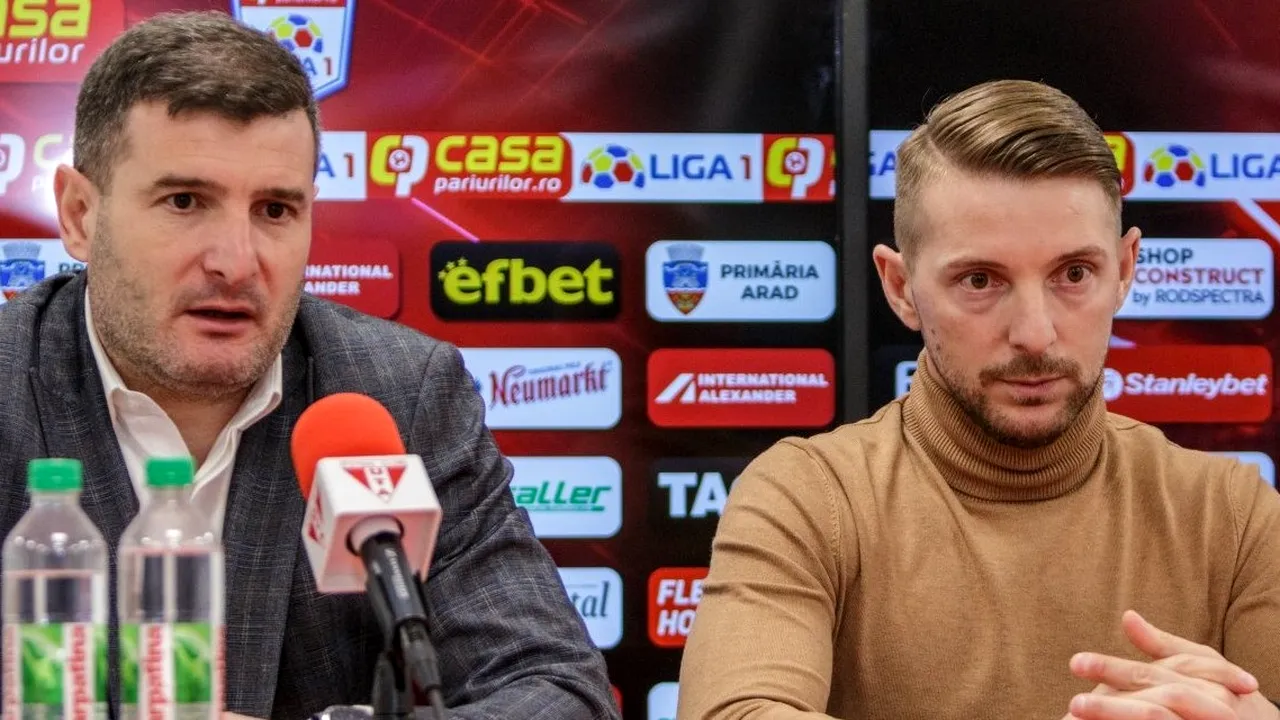 UTA Arad rămâne pe piață pentru încă doi-trei fotbaliști: „Ne dorim doar certitudini, de tipul lui Roger, Mode și Liviu Antal”