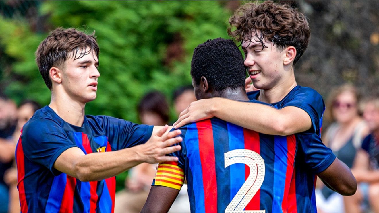 Fotbalistul de 17 ani a refuzat naționala României pentru a juca la Moldova U21, iar acum face senzație la FC Barcelona. A marcat în Youth League