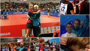 SPRINT PENTRU AUR | Eliza Samara este CAMPIOANĂ‚ EUROPEANĂ‚ LA TENIS DE MASĂ‚! Victorie în decisiv, 4-3, cu olandeza-chinezoaică Jie Li (11-6, 9-11, 3-11, 11-7, 12-14, 11-4, 11-4)