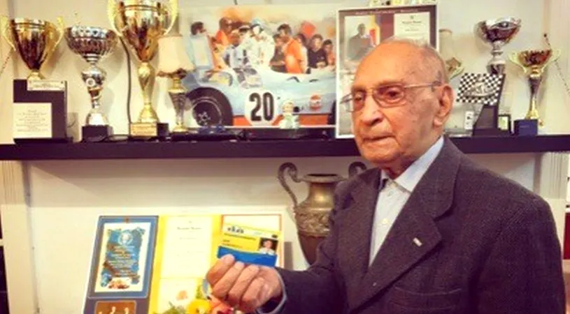 Marele campion auto Marin Dumitrescu împlinește 102 ani! Povestea incredibilă a legendarului pilot