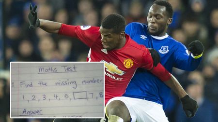 "Descoperiți cifra lipsă!" Răspunsul "foarte bun" dat de un puști fan Premier League la acest test de matematică :)