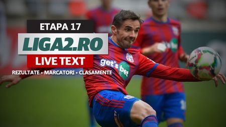 Liga 2, etapa 17 | Steaua a umilit satelitul neoficial al FCSB. FC Buzău, Miercurea Ciuc și Slobozia au obținut victorii și speră în continuare la play-off