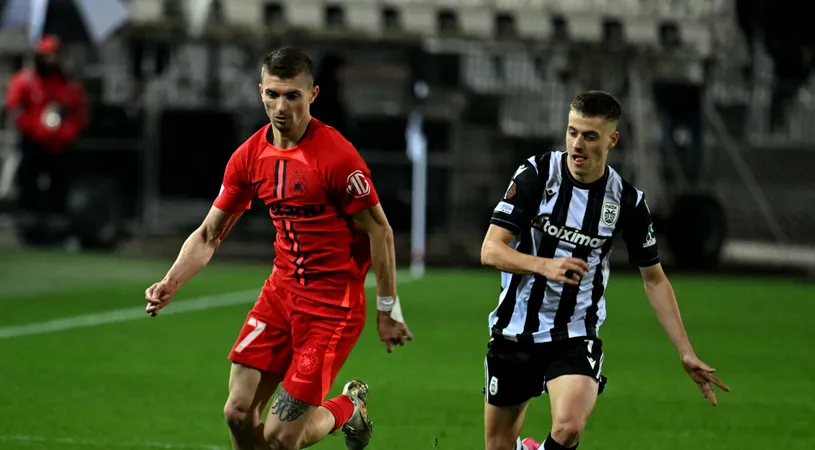 Motiv de teamă pentru greci înainte de FCSB – PAOK: „Există îngrijorare!”