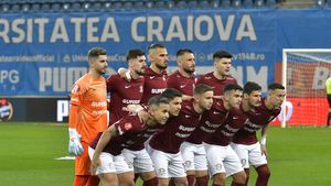 Asta spune totul despre evoluția giuleștenilor din Universitatea Craiova - Rapid 3-1! Tot portarul Horațiu Moldovan a fost considerat cel mai bun jucător al echipei lui Adrian Mutu: „A limitat proporțiile scorului”