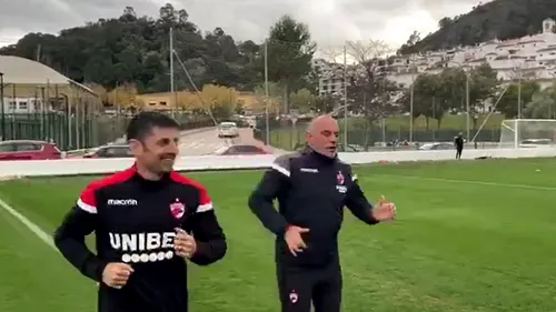 Dănciulescu și Prunea se antrenează cot la cot cu jucătorii în Marbella! Și ei se pregătesc de meci | VIDEO