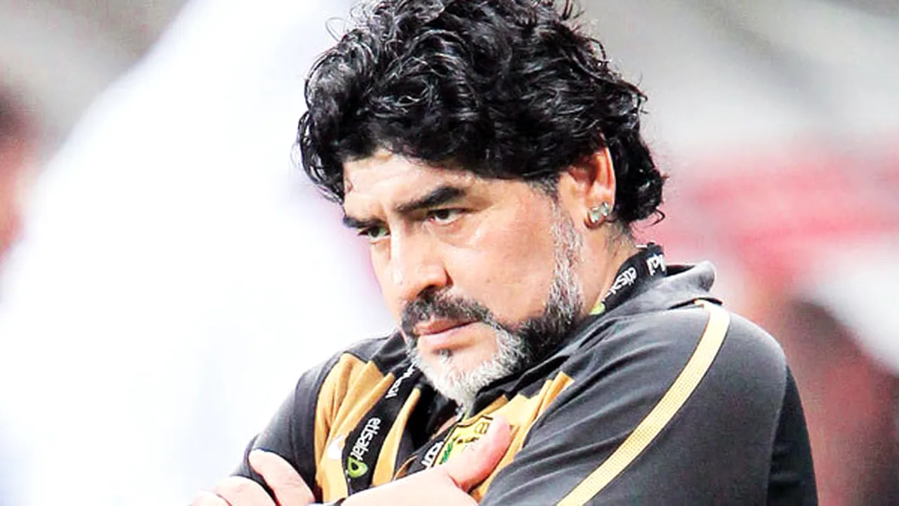 Maradona, supărat după atacurile la adresa lui Messi:** 