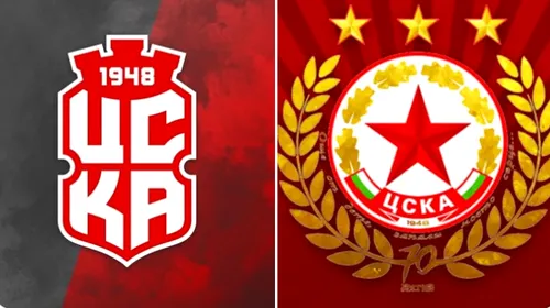Rivalitatea CSA Steaua – FCSB s-a mutat la vecini: cele două echipe desprinse din CSKA Sofia se întâlnesc în prima etapă din Bulgaria, programată pe 7 august!