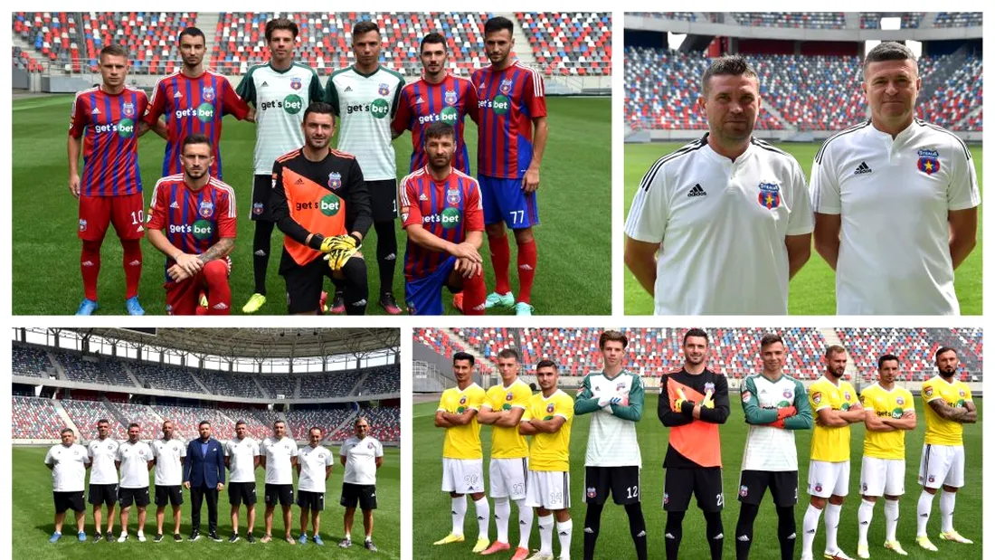 VIDEO | Steaua și-a prezentat oficial noul echipament de joc, produs de Adidas! Cel vechi a fost ”predat” altor jucători