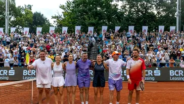 Simona Halep parcă nici nu s-a retras. A făcut show total la Iaşi