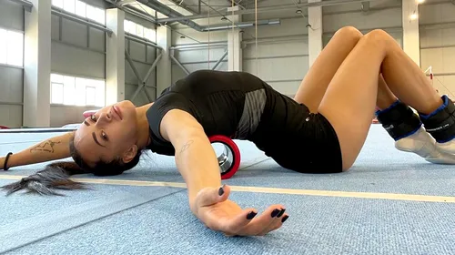 Larisa Iordache strălucește la Campionatele Naționale de gimnastică: „Am luat prima medalie ca antrenoare” | GALERIE FOTO