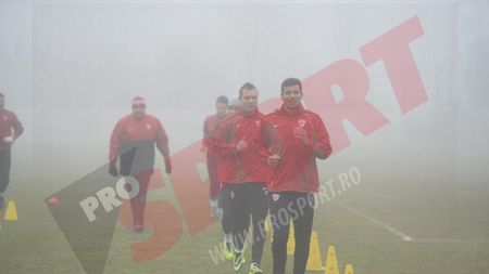 Dinamo s-a reunit la Săftica. Țucudean a oferit imaginea zilei, atacantul s-a întors din vacanță bronzat :) 