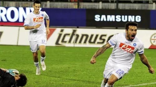 VIDEO Napoli, pe 3 în Serie A după un nou gol al lui 'El Pocho' Lavezzi!