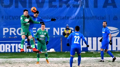 Universitatea Craiova - Sepsi Sfântu Gheorghe 0-0, în etapa a 16-a din Liga 1 | Oltenii se încurcă și CFR Cluj poate profita!