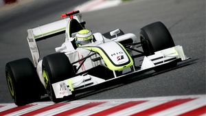 Button, în pole-position la Barcelona!