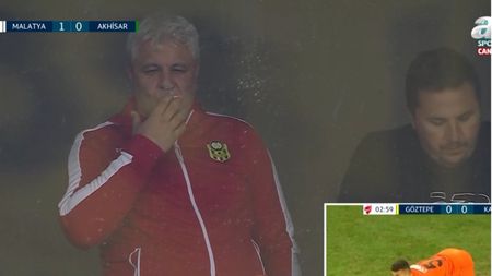 Marius Șumudică, stresat la maximum în Turcia! Gestul la care a recurs antrenorul român și care i-a intrigat pe turci: „Regele fumatului” | VIDEO