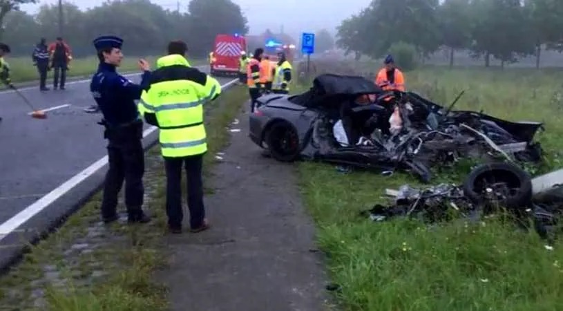 Tragedie în Belgia! FOTO: Impresarul lui Januzaj a fost implicat într-un grav accident de circulație. Logodnica lui a decedat