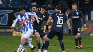 De ce i-a făcut cadou o cravată de firmă antrenorul Ilie Dumitrescu fotbalistului Andrei Cristea. Povestea uneui meci disputat la -20 de grade