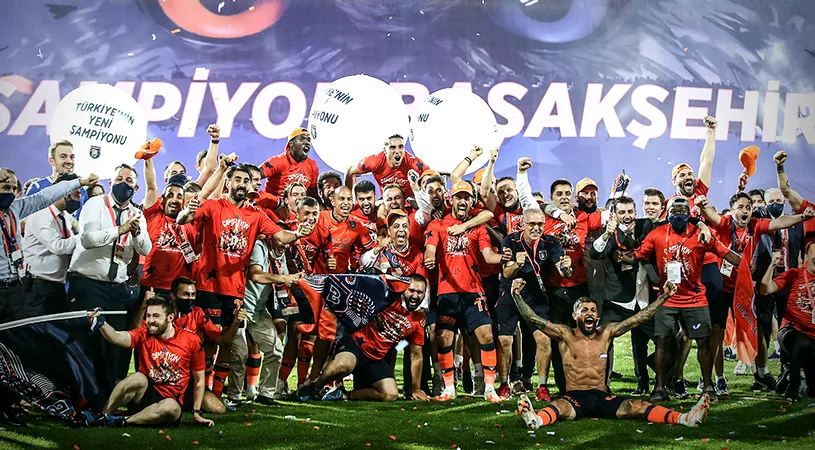 Istanbul Başakşehir, noua campioană din fotbalul turc! Silviu Lung le-a apărat un penalty. A câștigat titlul în premieră, unul dintre fanii clubului fiind președintele Recep Erdogan