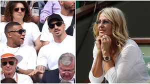„Zeul" Zlatan Ibrahimovic și „zeița" Nadia Comăneci, suporteri de lux pentru Novak Djokovic la finala Roland Garros! Suedezul a urmărit meciul împreună cu Kylian Mbappe | FOTO